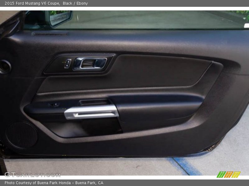 Black / Ebony 2015 Ford Mustang V6 Coupe