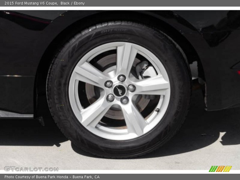 Black / Ebony 2015 Ford Mustang V6 Coupe