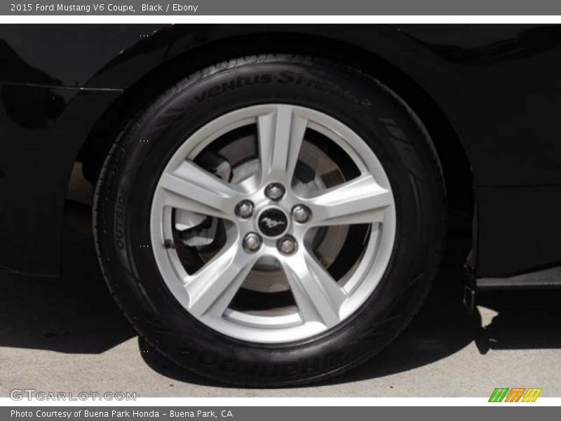 Black / Ebony 2015 Ford Mustang V6 Coupe