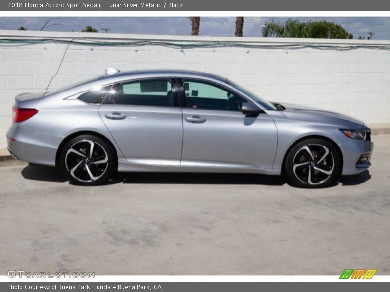 Lunar Silver Metallic / Black 2018 Honda Accord Sport Sedan