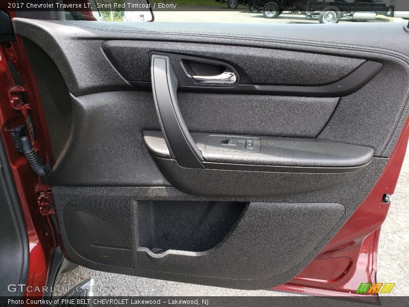 Siren Red Tintcoat / Ebony 2017 Chevrolet Traverse LT