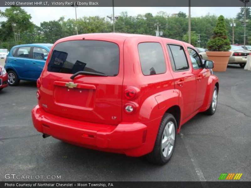 Victory Red / Ebony Black 2008 Chevrolet HHR LT