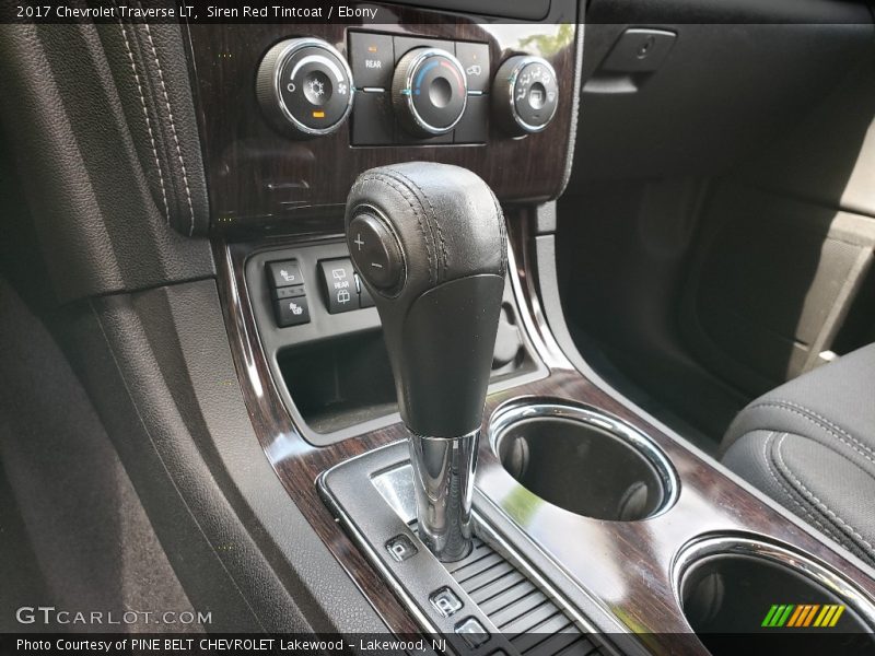Siren Red Tintcoat / Ebony 2017 Chevrolet Traverse LT