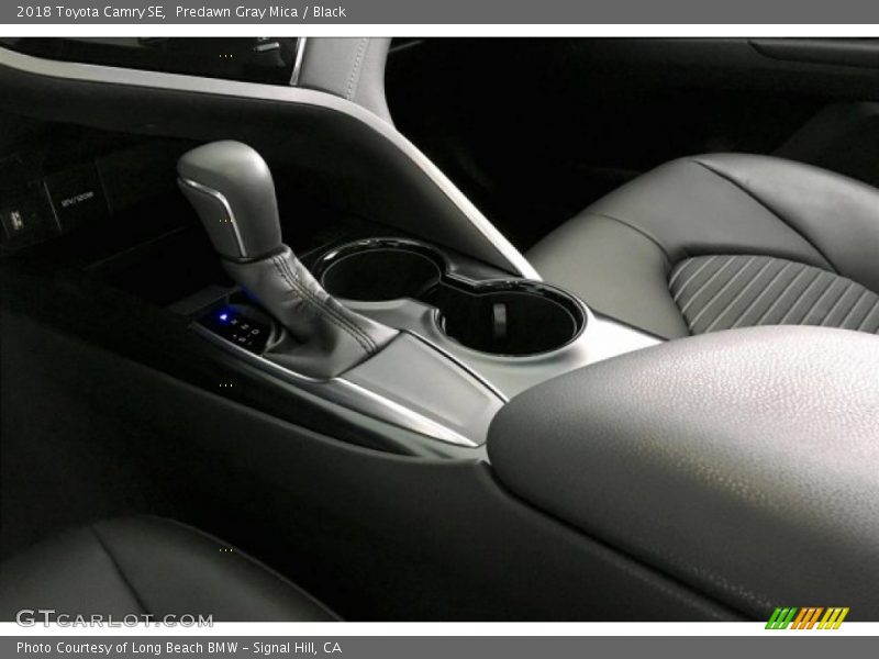Predawn Gray Mica / Black 2018 Toyota Camry SE