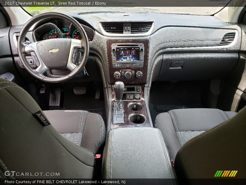 Siren Red Tintcoat / Ebony 2017 Chevrolet Traverse LT