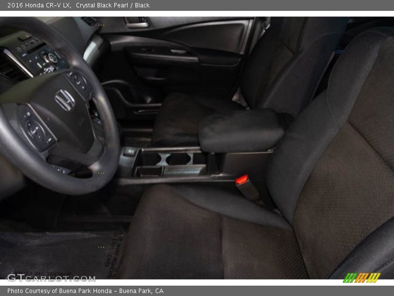 Crystal Black Pearl / Black 2016 Honda CR-V LX