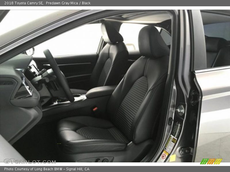 Predawn Gray Mica / Black 2018 Toyota Camry SE