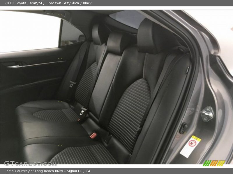 Predawn Gray Mica / Black 2018 Toyota Camry SE