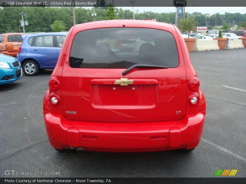 Victory Red / Ebony Black 2008 Chevrolet HHR LT