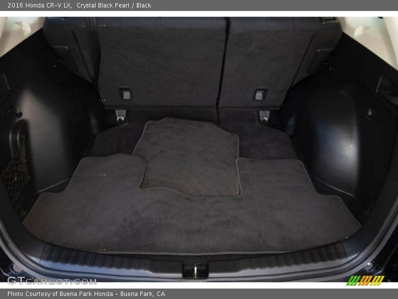 Crystal Black Pearl / Black 2016 Honda CR-V LX