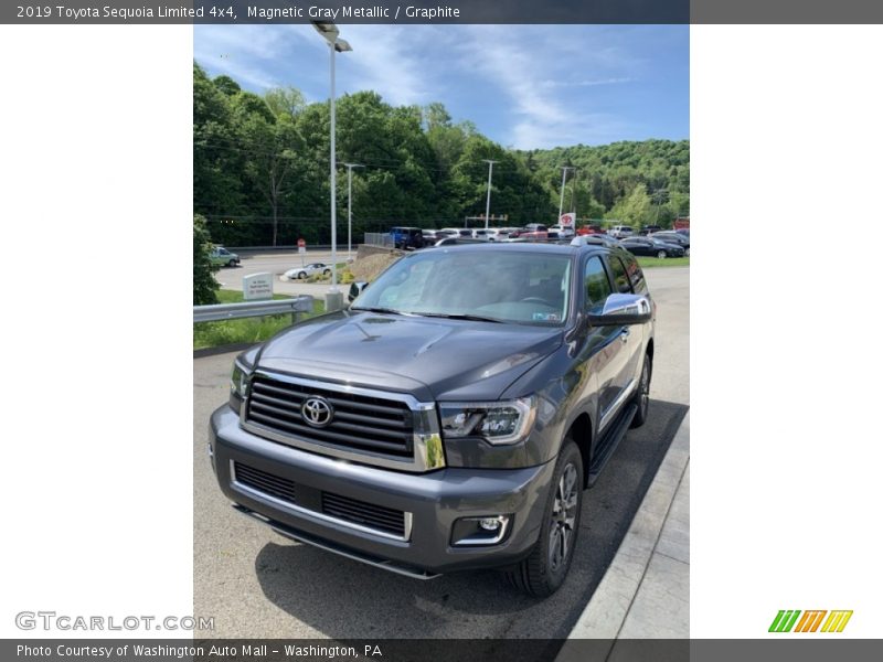 Magnetic Gray Metallic / Graphite 2019 Toyota Sequoia Limited 4x4