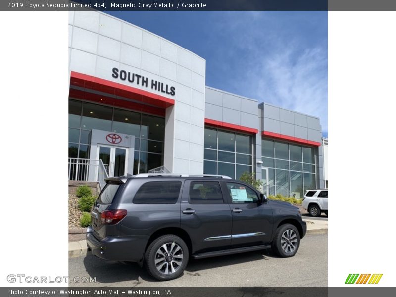 Magnetic Gray Metallic / Graphite 2019 Toyota Sequoia Limited 4x4