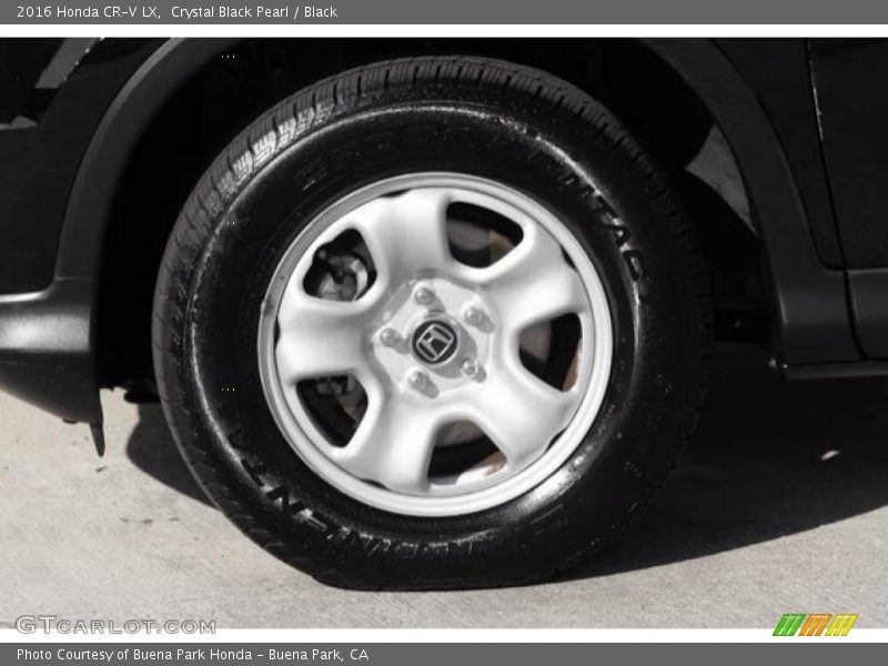 Crystal Black Pearl / Black 2016 Honda CR-V LX