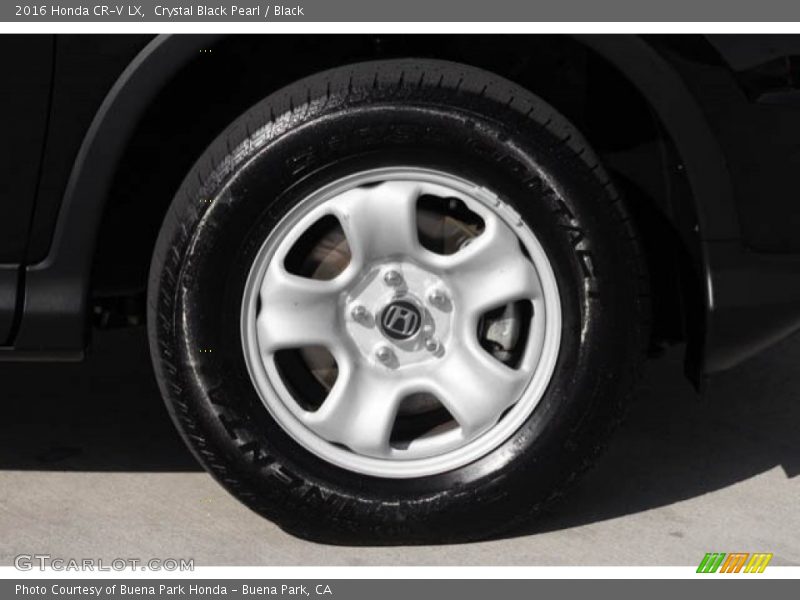 Crystal Black Pearl / Black 2016 Honda CR-V LX
