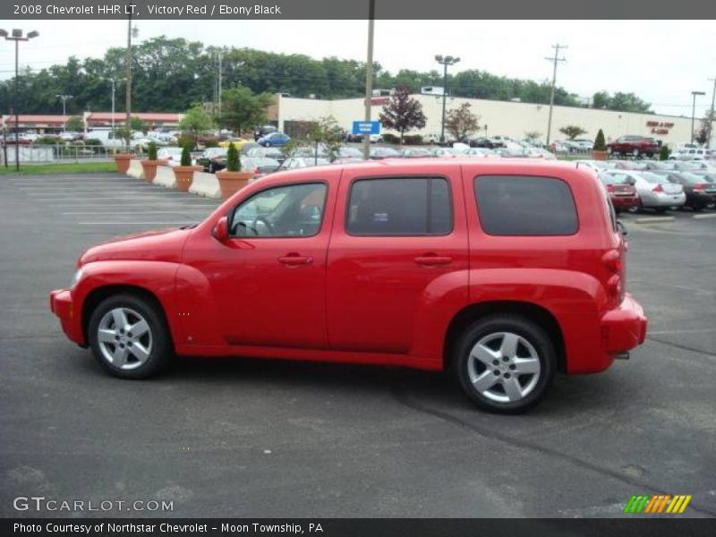 Victory Red / Ebony Black 2008 Chevrolet HHR LT