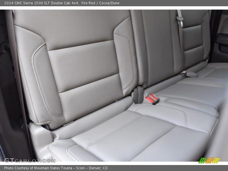 Fire Red / Cocoa/Dune 2014 GMC Sierra 1500 SLT Double Cab 4x4
