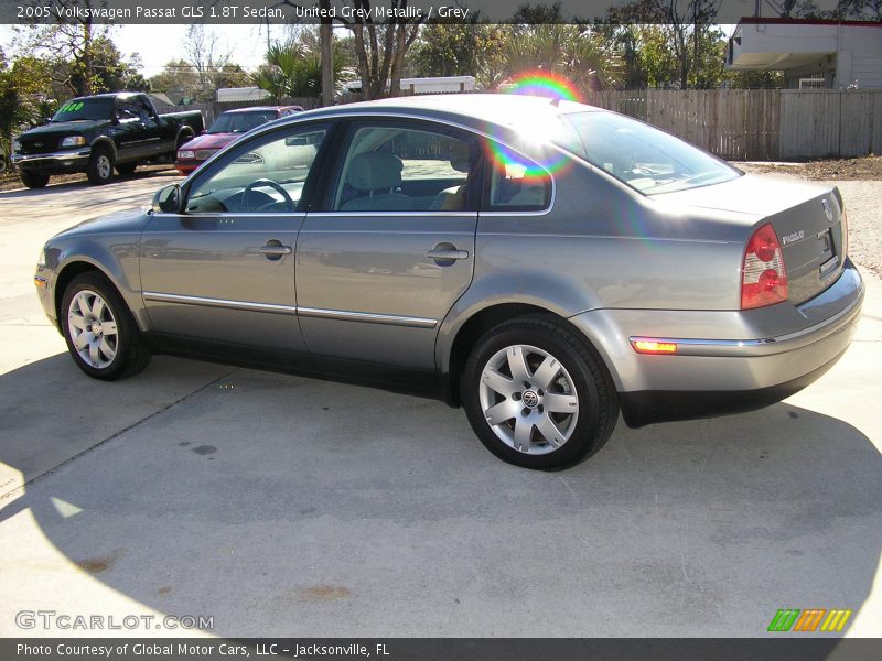 United Grey Metallic / Grey 2005 Volkswagen Passat GLS 1.8T Sedan