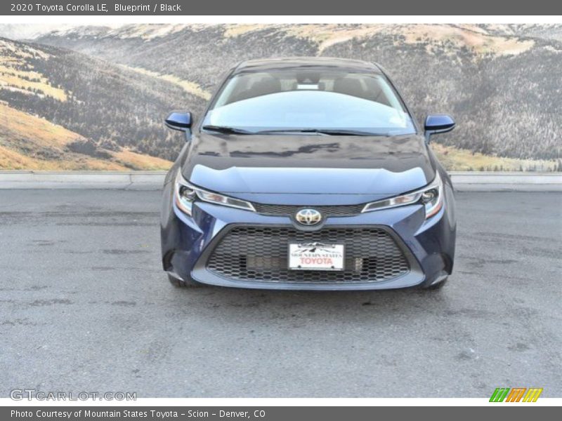 Blueprint / Black 2020 Toyota Corolla LE