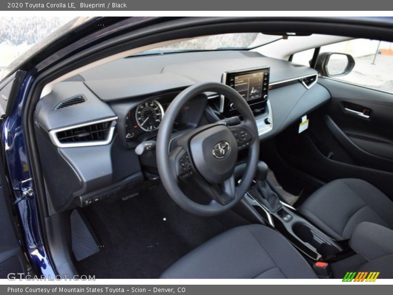 Blueprint / Black 2020 Toyota Corolla LE