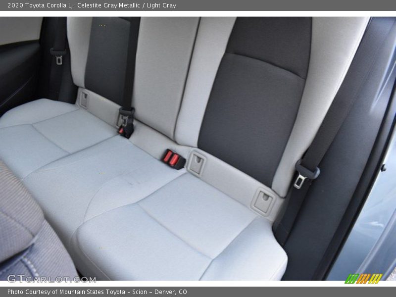 Celestite Gray Metallic / Light Gray 2020 Toyota Corolla L