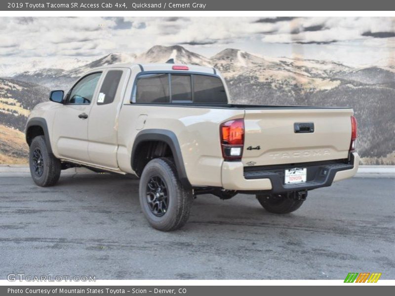 Quicksand / Cement Gray 2019 Toyota Tacoma SR Access Cab 4x4