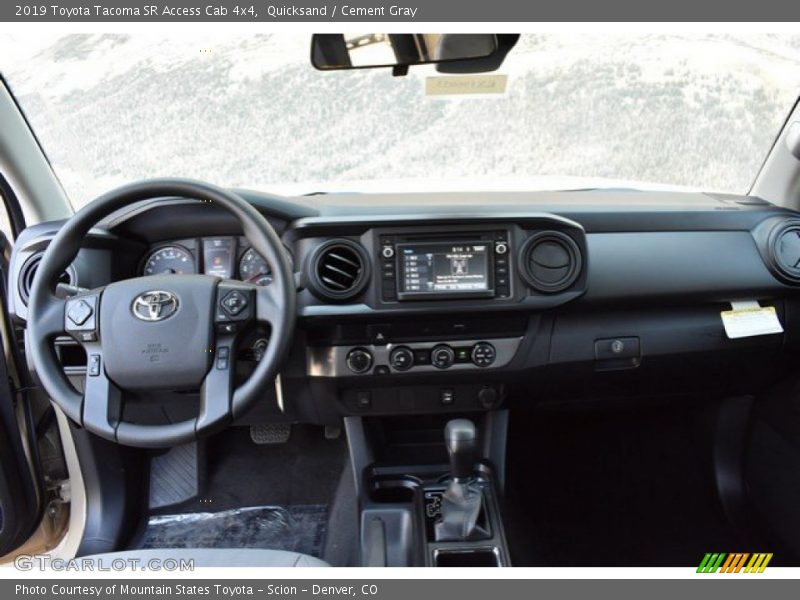 Quicksand / Cement Gray 2019 Toyota Tacoma SR Access Cab 4x4