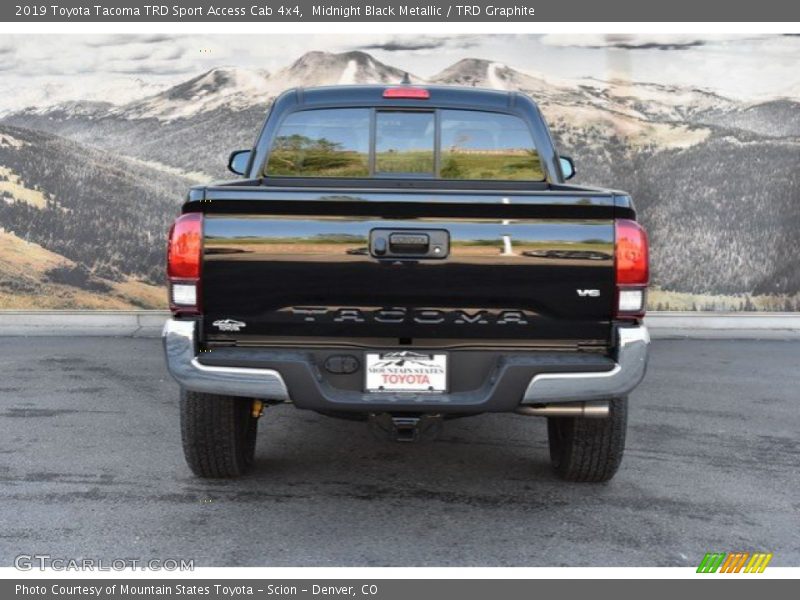 Midnight Black Metallic / TRD Graphite 2019 Toyota Tacoma TRD Sport Access Cab 4x4