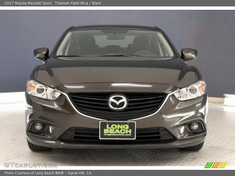 Titanium Flash Mica / Black 2017 Mazda Mazda6 Sport