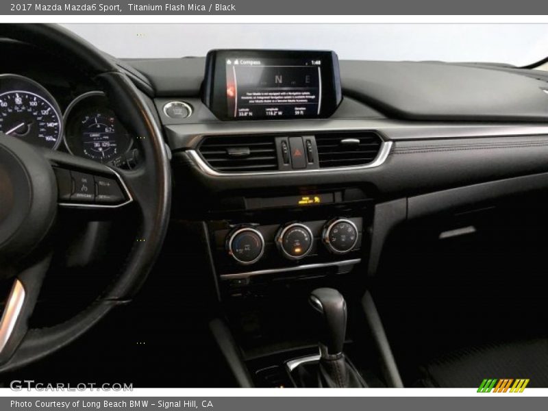 Titanium Flash Mica / Black 2017 Mazda Mazda6 Sport