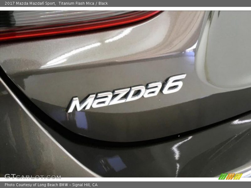 Titanium Flash Mica / Black 2017 Mazda Mazda6 Sport