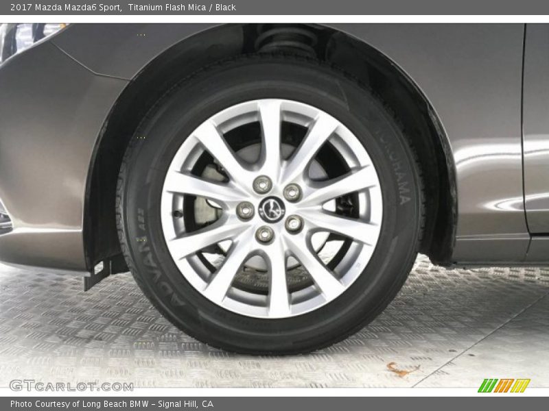 Titanium Flash Mica / Black 2017 Mazda Mazda6 Sport