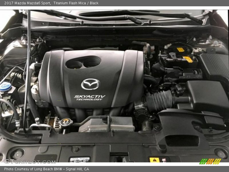 Titanium Flash Mica / Black 2017 Mazda Mazda6 Sport