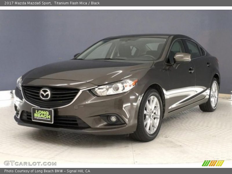 Titanium Flash Mica / Black 2017 Mazda Mazda6 Sport