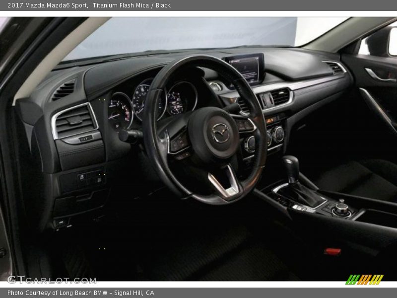 Titanium Flash Mica / Black 2017 Mazda Mazda6 Sport