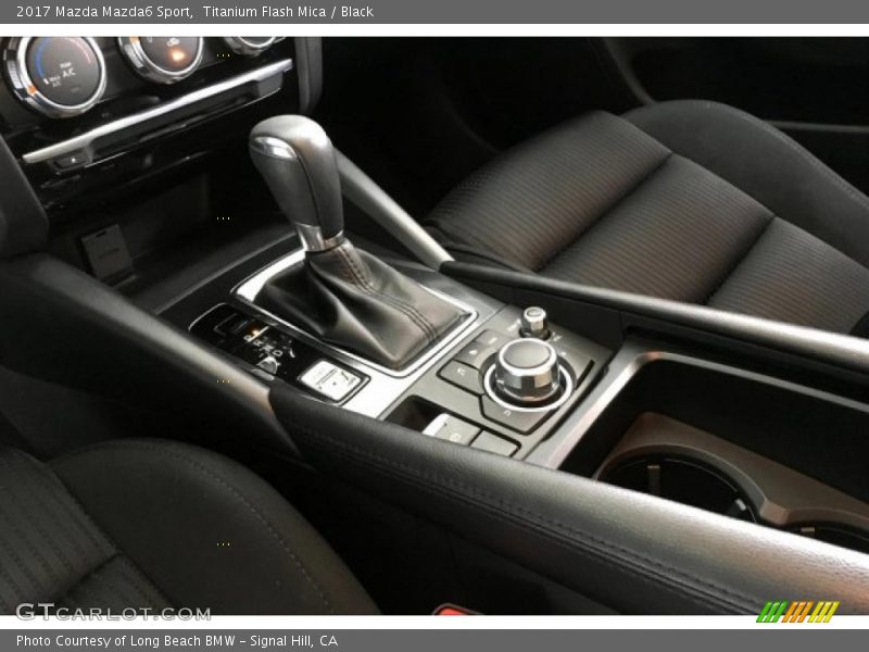 Titanium Flash Mica / Black 2017 Mazda Mazda6 Sport