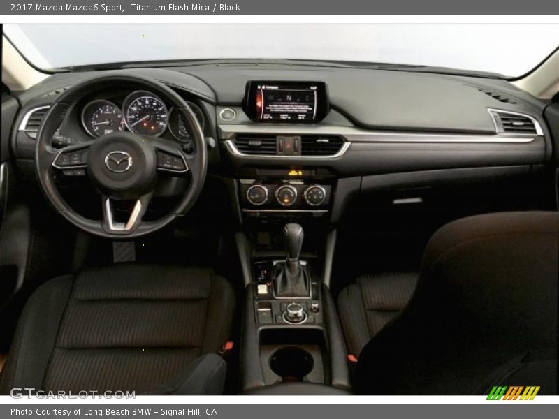 Titanium Flash Mica / Black 2017 Mazda Mazda6 Sport