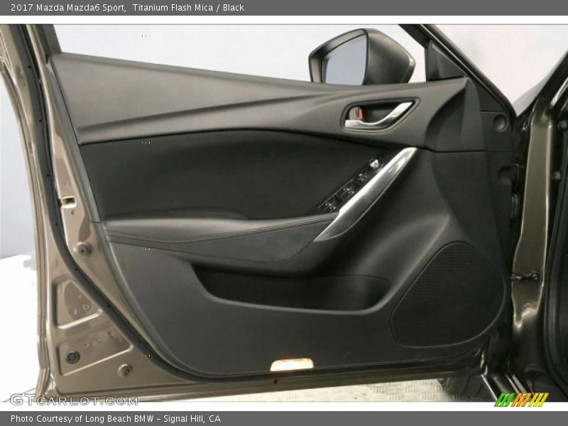 Titanium Flash Mica / Black 2017 Mazda Mazda6 Sport
