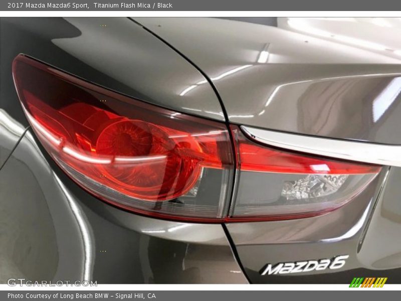 Titanium Flash Mica / Black 2017 Mazda Mazda6 Sport