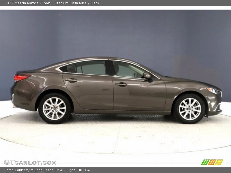 Titanium Flash Mica / Black 2017 Mazda Mazda6 Sport