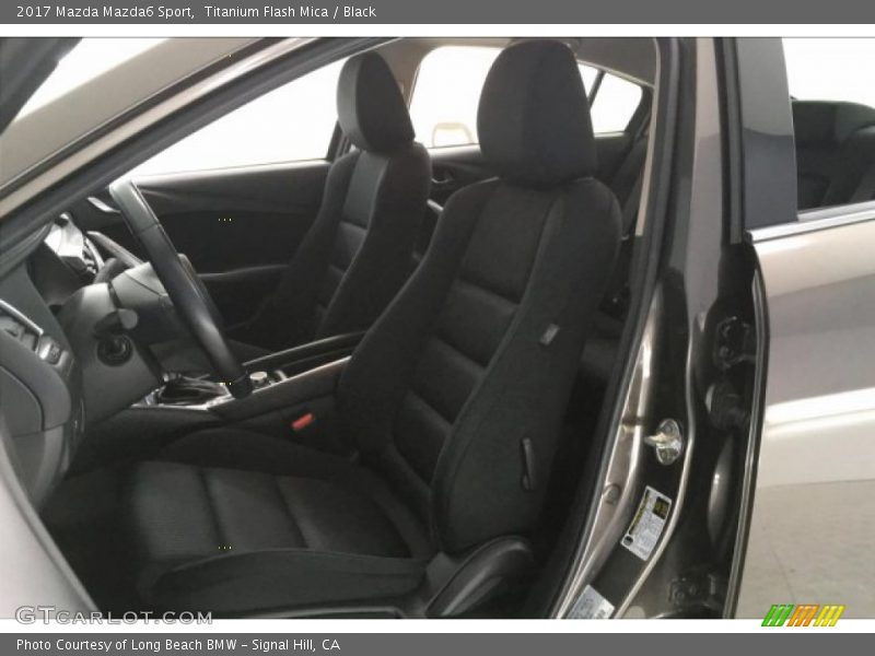 Titanium Flash Mica / Black 2017 Mazda Mazda6 Sport
