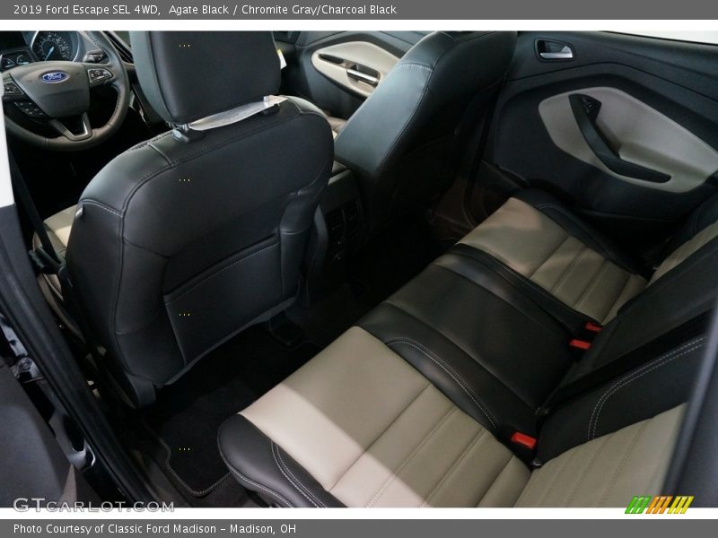 Agate Black / Chromite Gray/Charcoal Black 2019 Ford Escape SEL 4WD