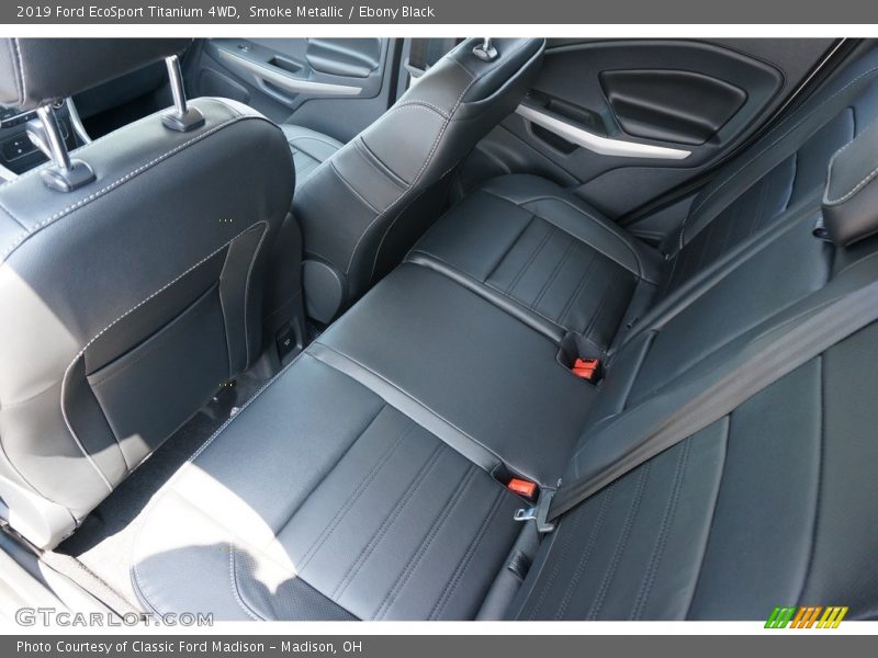 Smoke Metallic / Ebony Black 2019 Ford EcoSport Titanium 4WD