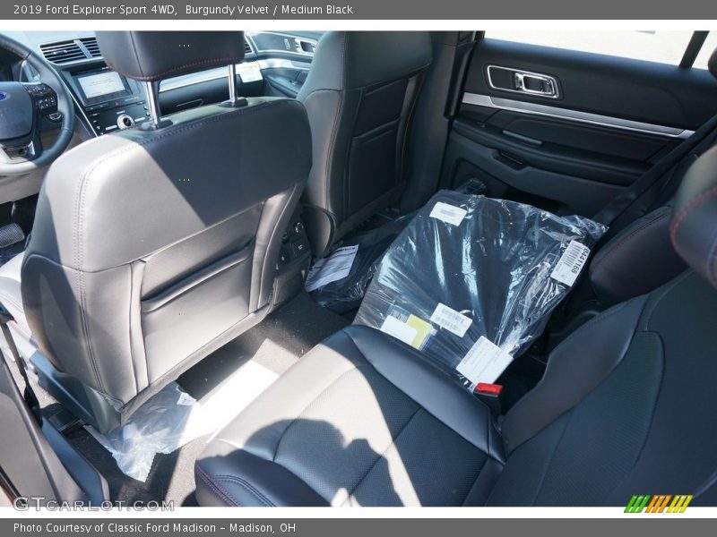 Burgundy Velvet / Medium Black 2019 Ford Explorer Sport 4WD