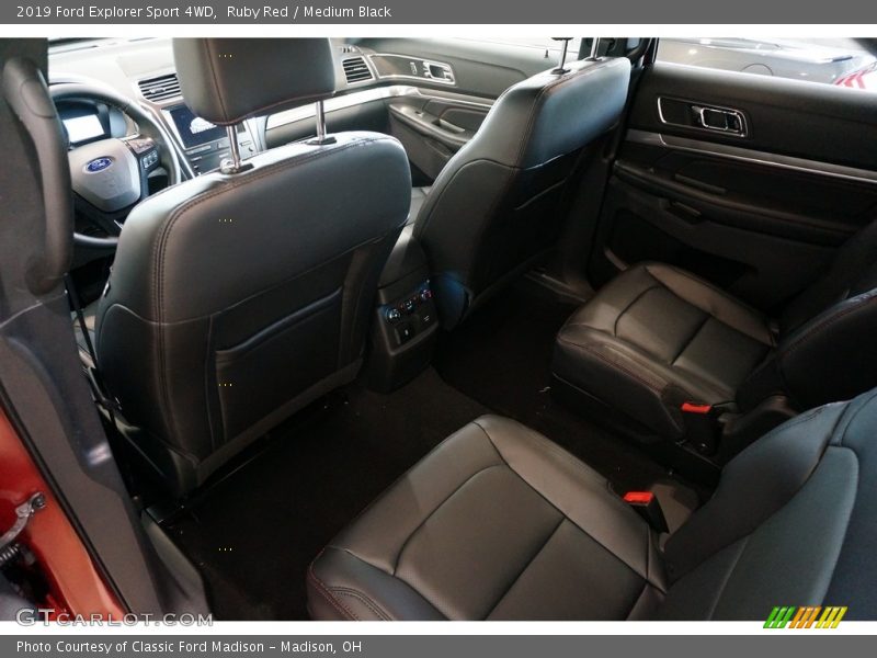 Ruby Red / Medium Black 2019 Ford Explorer Sport 4WD