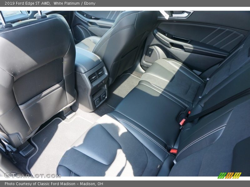 White Platinum / Ebony 2019 Ford Edge ST AWD