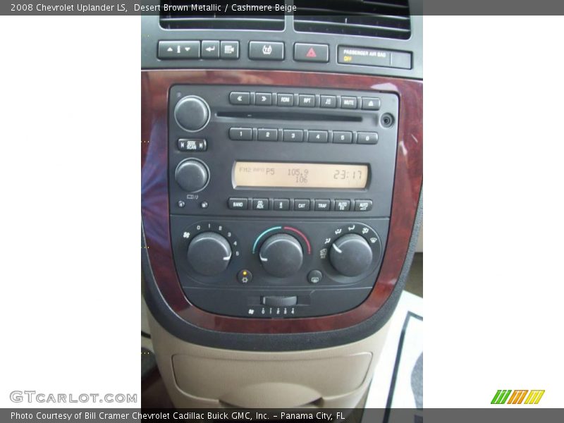 Desert Brown Metallic / Cashmere Beige 2008 Chevrolet Uplander LS