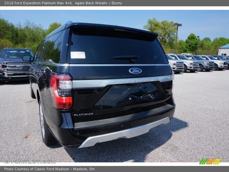 Agate Black Metallic / Ebony 2019 Ford Expedition Platinum Max 4x4