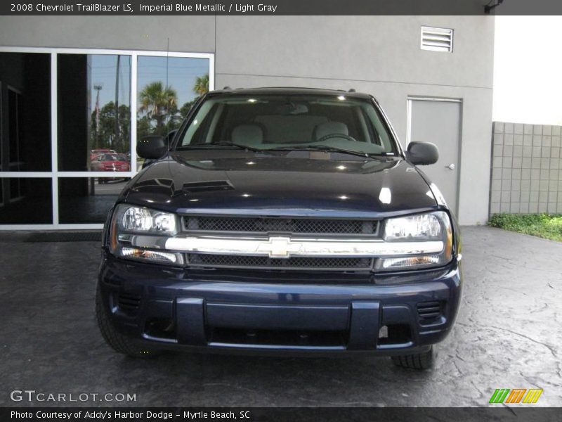 Imperial Blue Metallic / Light Gray 2008 Chevrolet TrailBlazer LS