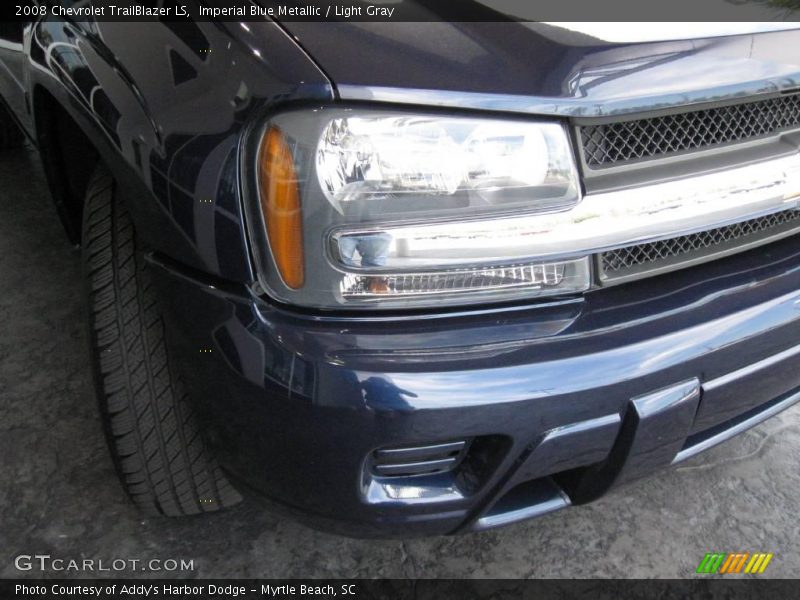 Imperial Blue Metallic / Light Gray 2008 Chevrolet TrailBlazer LS