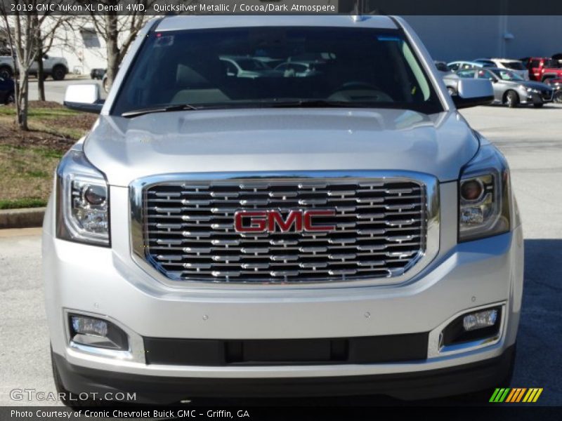 Quicksilver Metallic / Cocoa/Dark Atmospere 2019 GMC Yukon XL Denali 4WD